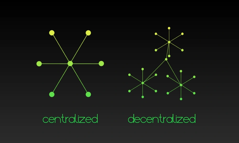 centralized vs decentralized