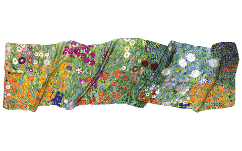 Product afbeelding: Klimt - Zijdesjaal "Cottage Garden"