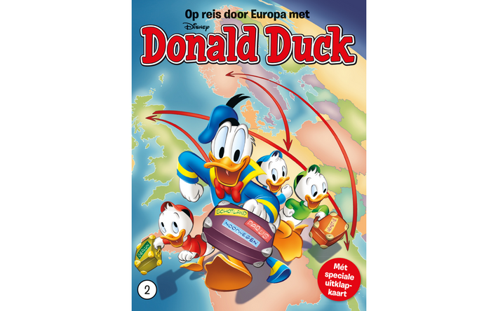 Product afbeelding: Donald Duck Reis door Europa deel 2