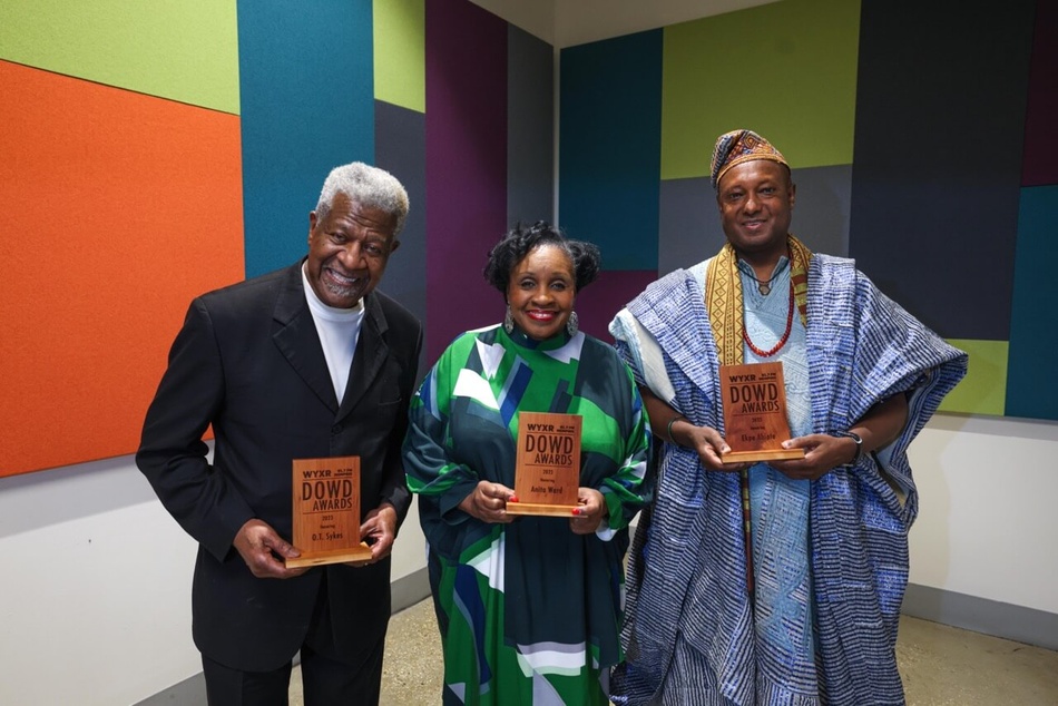 2023 Honorees from L-R: Dr. O.T. Sykes, Anita Ward, Ekpe Abioto