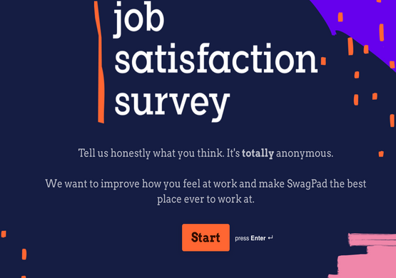 Employment Satisfaction Survey For Employee