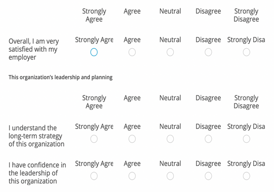 Free Motivation Survey For Employee