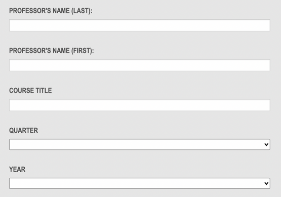 Teacher Feedback Form