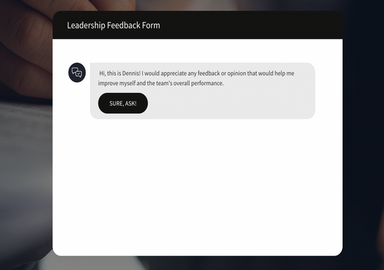 Leadership Feedback Form