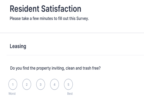 3 Best Resident Satisfaction Survey Templates
