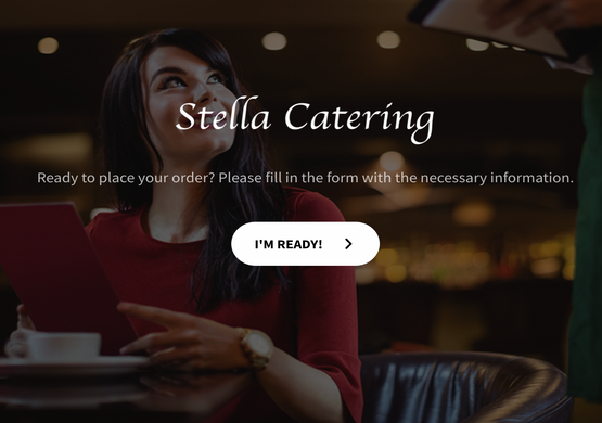 Order Form for Catering Services