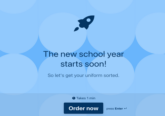 School Uniform Order Form