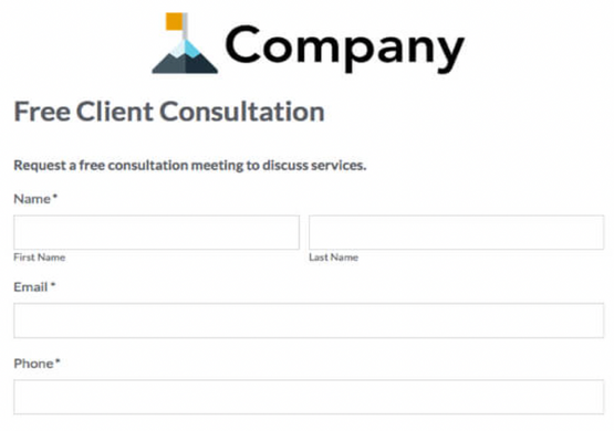 Free Consultation Form