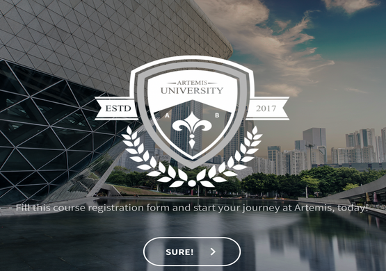 Registration Form for a Course