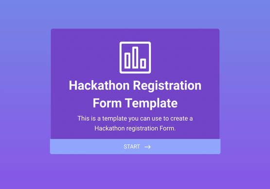 Simple And Clean Online Hackathon Registration