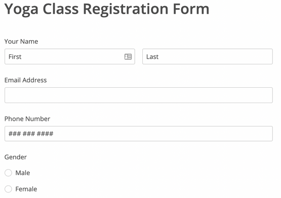 Yoga Therapy Client Form