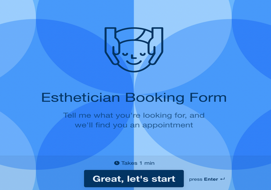 Consultation Form for Estheticians