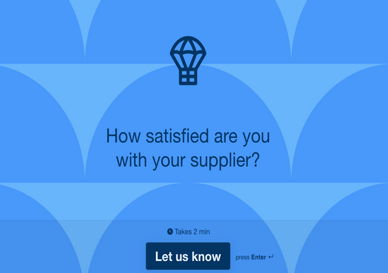 Template For Supplier Feedback Survey