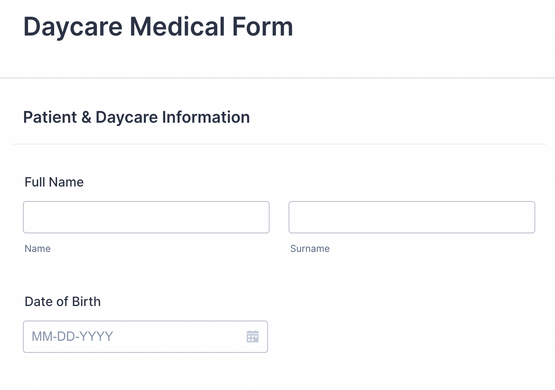 3 Best Daycare Emergency Contact Form Templates 0728