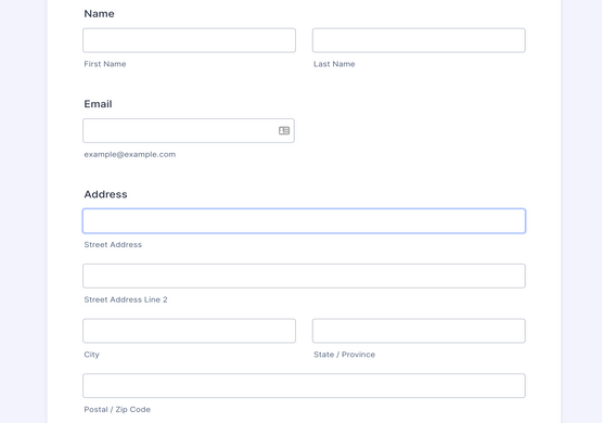 Online Medical Intake Form