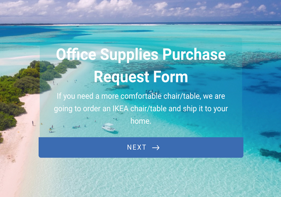 Office Supply Request Form