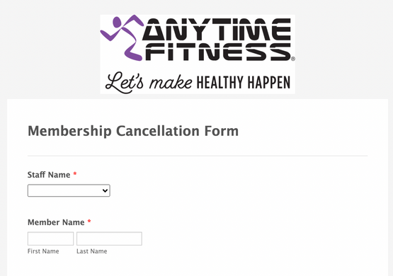 3 Best Gym And Fitness Membership Cancellation Form Templates 8879