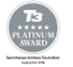 T3 Platinum Award