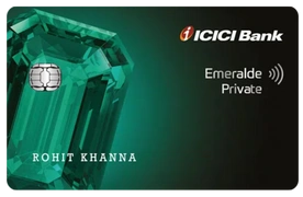  ICICI Bank Emeralde Private Metal Credit Card