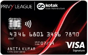 Kotak Privy League Signature Credit Card