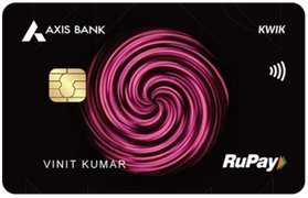 Axis Bank KWIK RuPay Credit Card