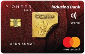 IndusInd Bank Pioneer Legacy Credit Card