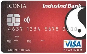 IndusInd Bank Iconia Visa Credit Card