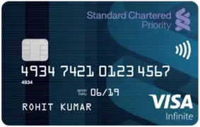 Standard Chartered Priority Visa Infinite Credit Card