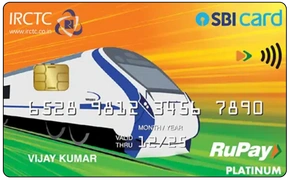 IRCTC Rupay SBI Credit Card