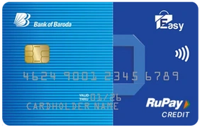 Bank of Baroda Easy Credit Card