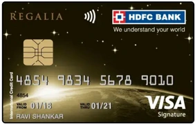 HDFC Bank Regalia Credit Card