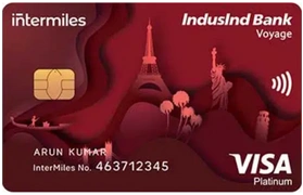 IndusInd Intermiles Voyage Visa Credit Card