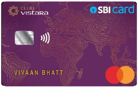 Club Vistara SBI Credit Card