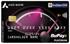 Indian Oil Axis Bank RuPay Credit card