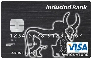 IndusInd Bank Signature Visa Credit Card