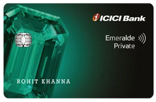  ICICI Bank Emeralde Private Metal Credit Card