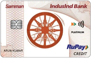 IndusInd Bank Samman RuPay Credit Card