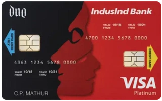 IndusInd Bank Duo Plus Credit Card