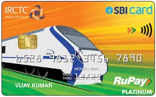 IRCTC Rupay SBI Credit Card