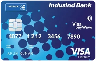 IndusInd Bank Payback Credit Card