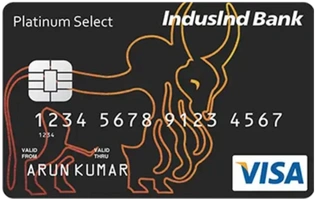 IndusInd Bank Platinum Select Credit Card