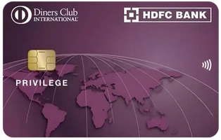 HDFC Bank Diners Club Privilege Credit Card