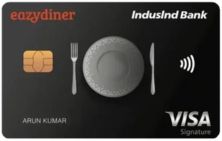 EazyDiner IndusInd Bank Credit Card