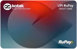 Kotak Mahindra Bank UPI RuPay Credit Card