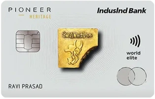 IndusInd Bank Pioneer Heritage Credit Card