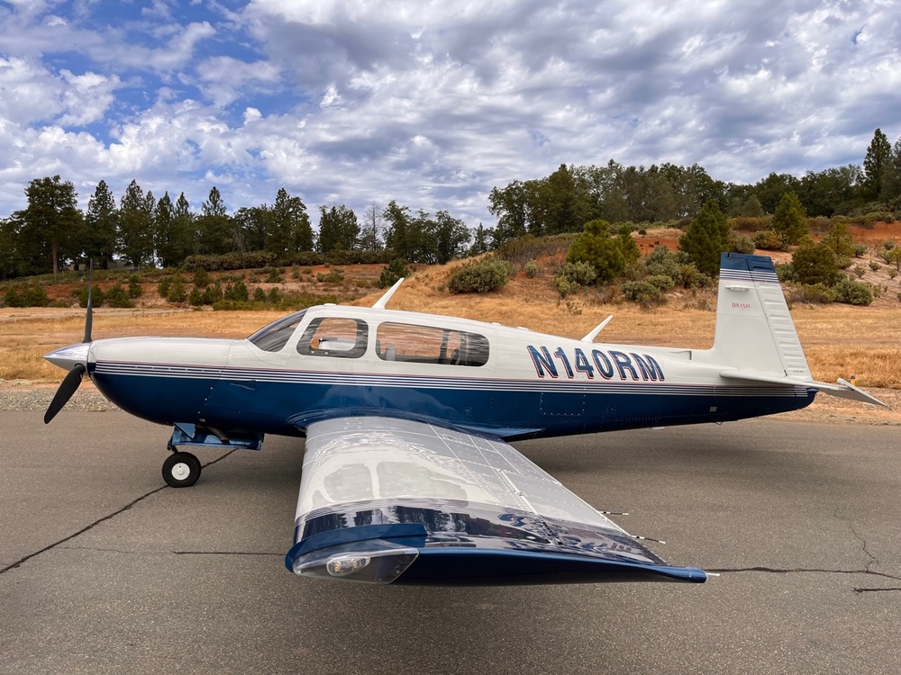 2000 Mooney Bravo M20M, $259,000 (Not here at Placerville) - N140RM