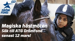 ATG Drömfond – 100 000 kronor till ett hästprojekt!