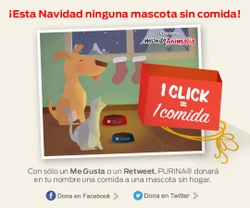 ¡Esta Navidad ninguna mascota sin comida!