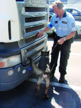 Psi chrání vnější hranici EU