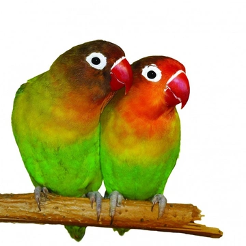 Dilema volby mezi jedním a dvěma papoušky